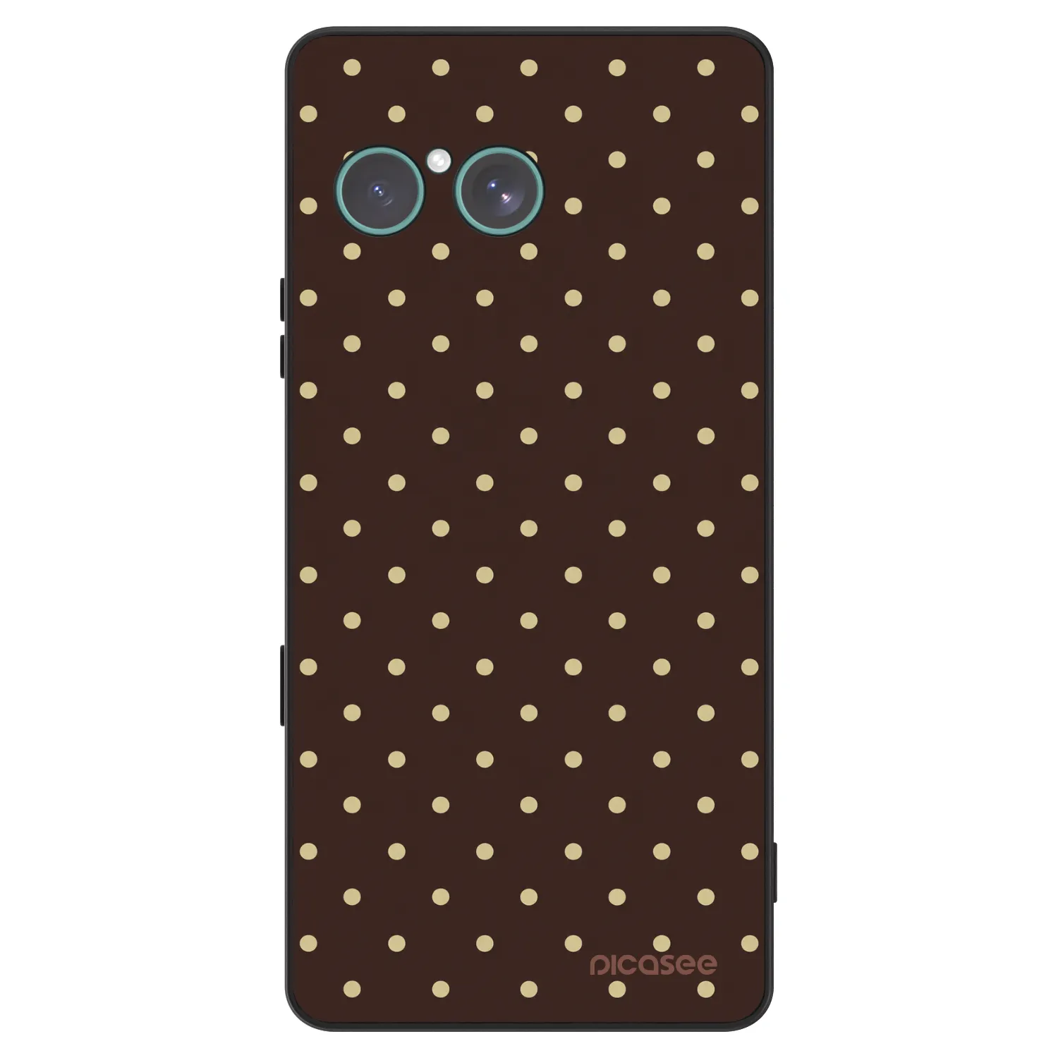 Picasee ULTIMATE CASE Sony Xperia 10 VII - készülékre - Vanilla Dots & Chocolate