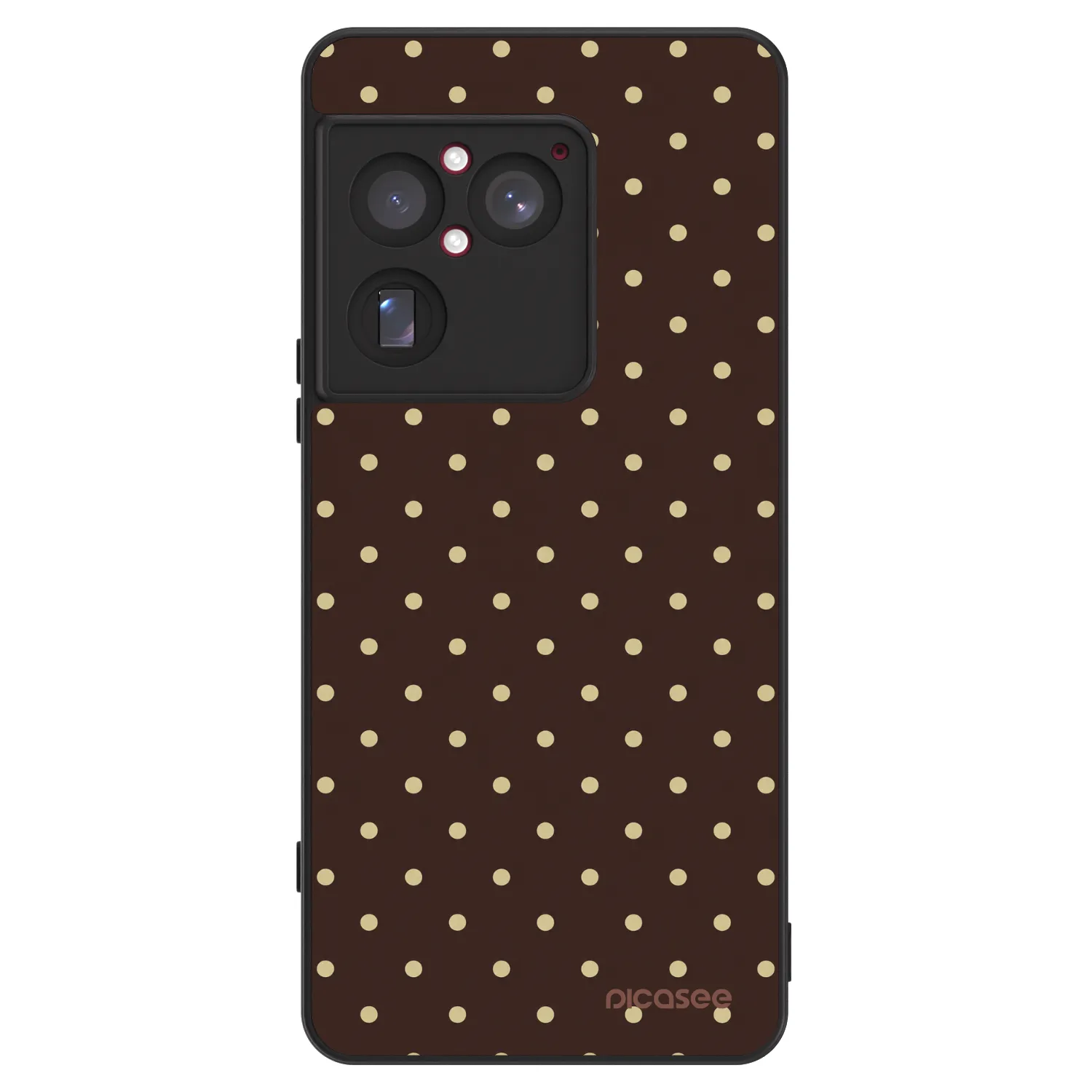 Picasee ULTIMATE CASE Sony Xperia 1 VIII 5G - készülékre - Vanilla Dots & Chocolate