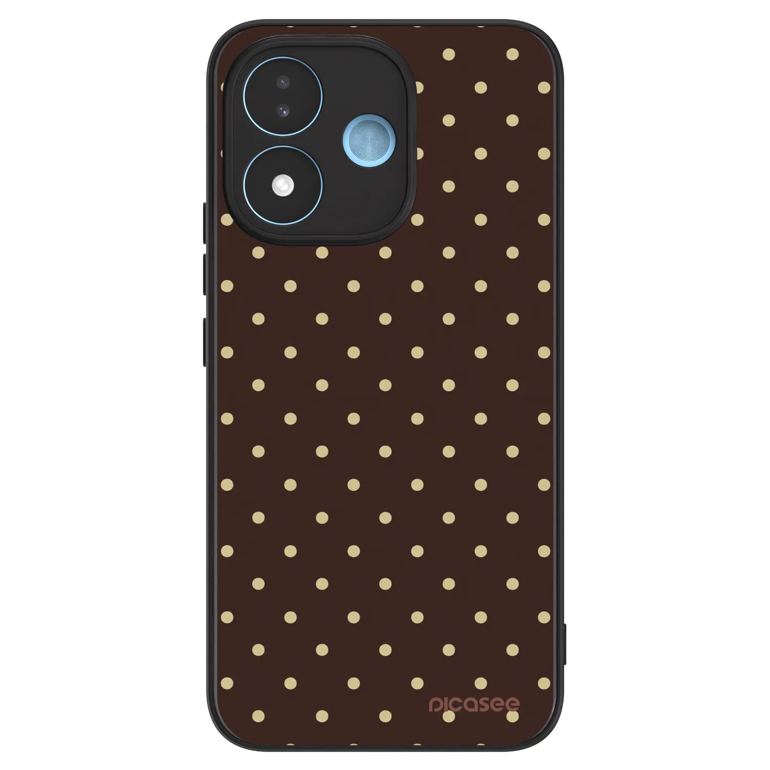 Picasee ULTIMATE CASE Xiaomi Redmi Note 17 5G - készülékre - Vanilla Dots & Chocolate