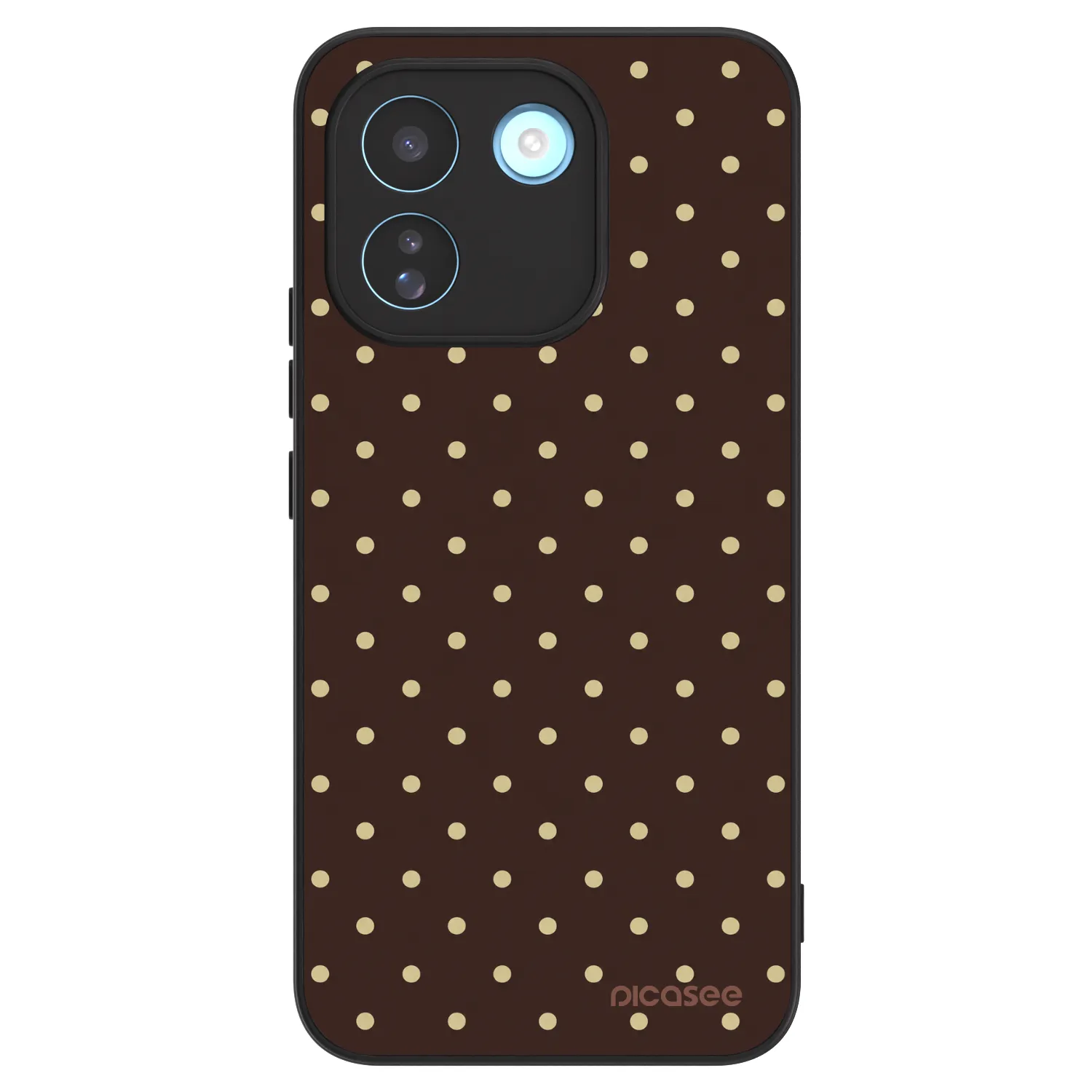Picasee ULTIMATE CASE Xiaomi Redmi Note 17 Pro MAX 5G - készülékre - Vanilla Dots & Chocolate