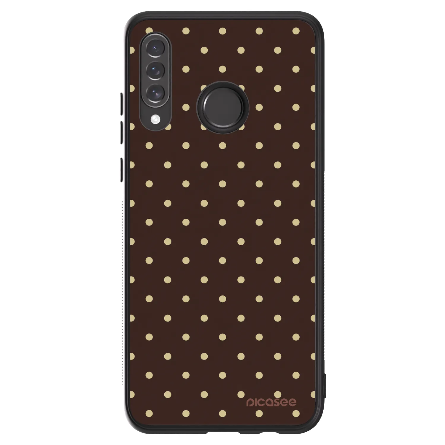 Picasee ULTIMATE CASE Huawei P30 Lite - készülékre - Vanilla Dots & Chocolate