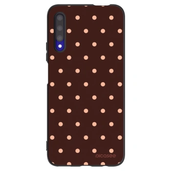 Tok az alábbi mobiltelefonokra Honor 9X Pro - Peach Dots & Chocolate