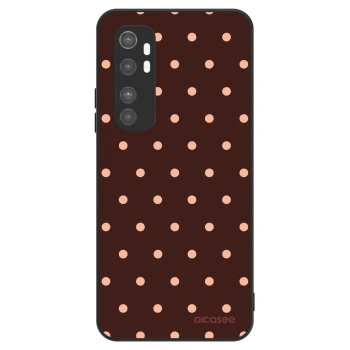 Szilikon tok erre a típusra Xiaomi Mi Note 10 Lite - Peach Dots & Chocolate
