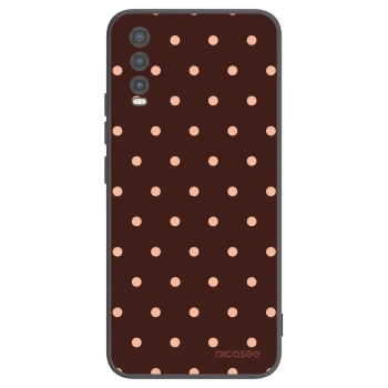 Tok az alábbi mobiltelefonokra Vivo Y20s - Peach Dots & Chocolate