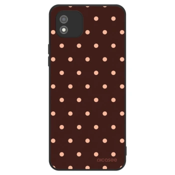 Szilikon tok erre a típusra Realme C11 (2021) - Peach Dots & Chocolate