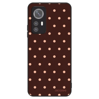 Szilikon tok erre a típusra Xiaomi 12 - Peach Dots & Chocolate