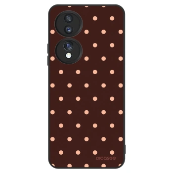 Szilikon tok erre a típusra Honor 70 - Peach Dots & Chocolate