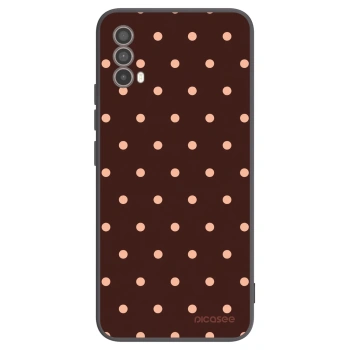 Tok az alábbi mobiltelefonokra Motorola Moto E40 - Peach Dots & Chocolate