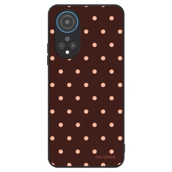 Szilikon tok erre a típusra Honor X7 - Peach Dots & Chocolate