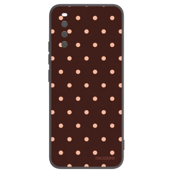 Tok az alábbi mobiltelefonokra Sony Xperia 10 III - Peach Dots & Chocolate