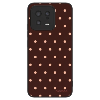 Szilikon tok erre a típusra Xiaomi 13 - Peach Dots & Chocolate