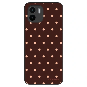 Szilikon tok erre a típusra Xiaomi Redmi A2 - Peach Dots & Chocolate