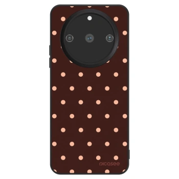 Szilikon tok erre a típusra Realme 11 Pro+ - Peach Dots & Chocolate
