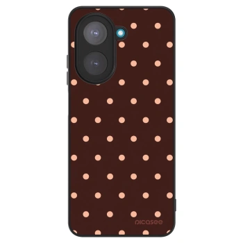 Szilikon tok erre a típusra Xiaomi Redmi A5 - Peach Dots & Chocolate