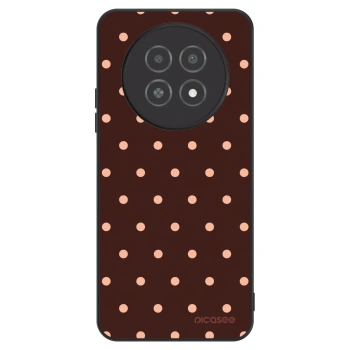 Szilikon tok erre a típusra Realme 12X - Peach Dots & Chocolate