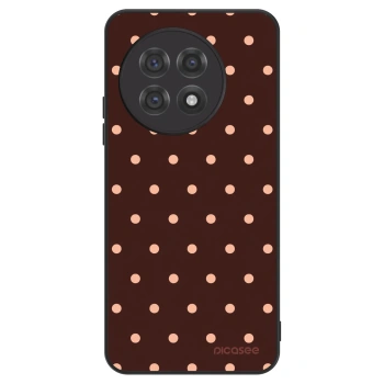 Szilikon tok erre a típusra OnePlus 13R 5G - Peach Dots & Chocolate