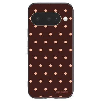 Tok az alábbi mobiltelefonokra Google Pixel 10 - Peach Dots & Chocolate