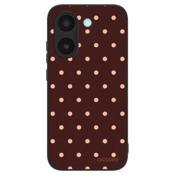 Szilikon tok erre a típusra Xiaomi Poco X8 Pro - Peach Dots & Chocolate