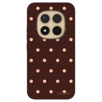 Szilikon tok erre a típusra Xiaomi Redmi Note 15 Pro+ - Peach Dots & Chocolate