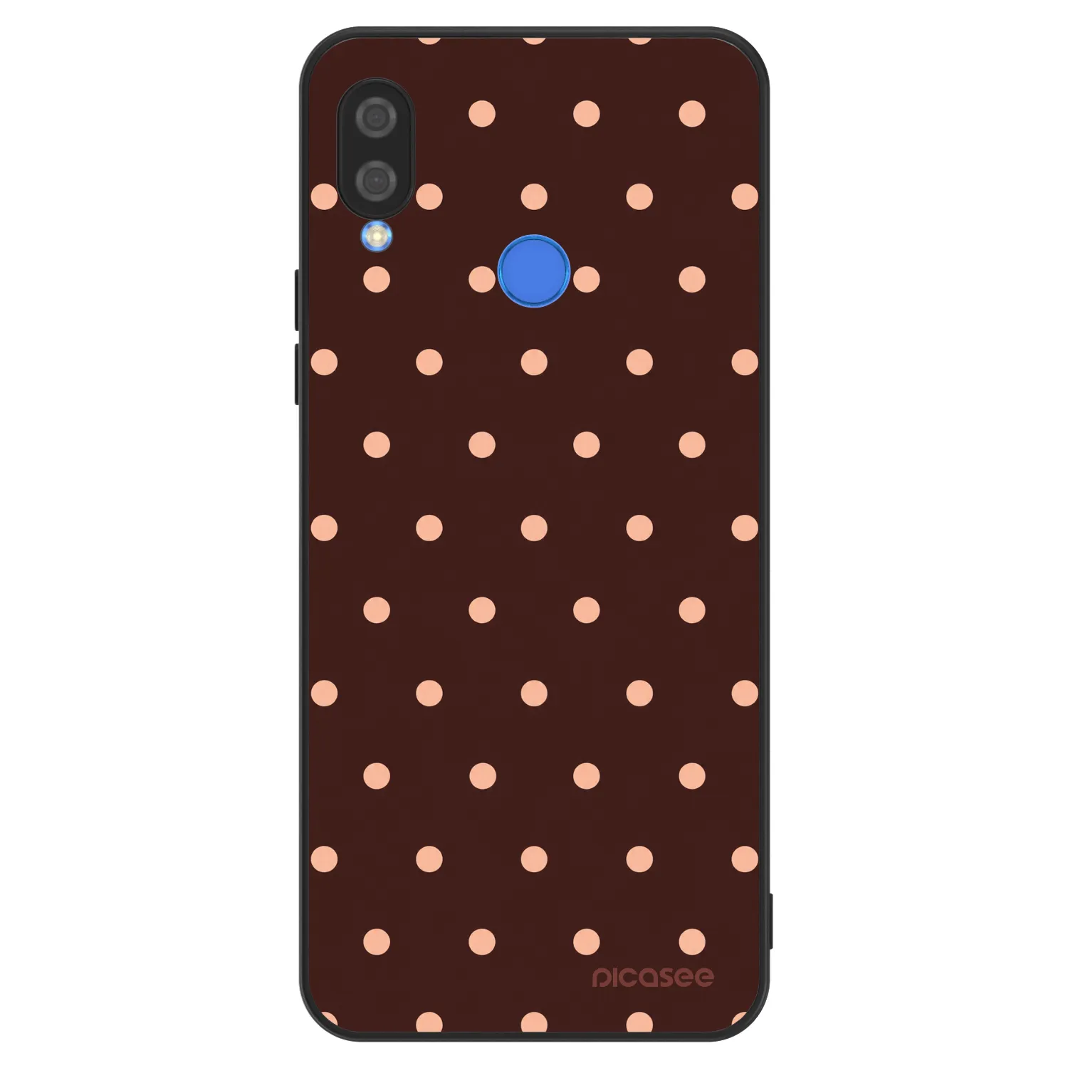 Picasee ULTIMATE CASE Huawei Nova 3 - készülékre - Peach Dots & Chocolate