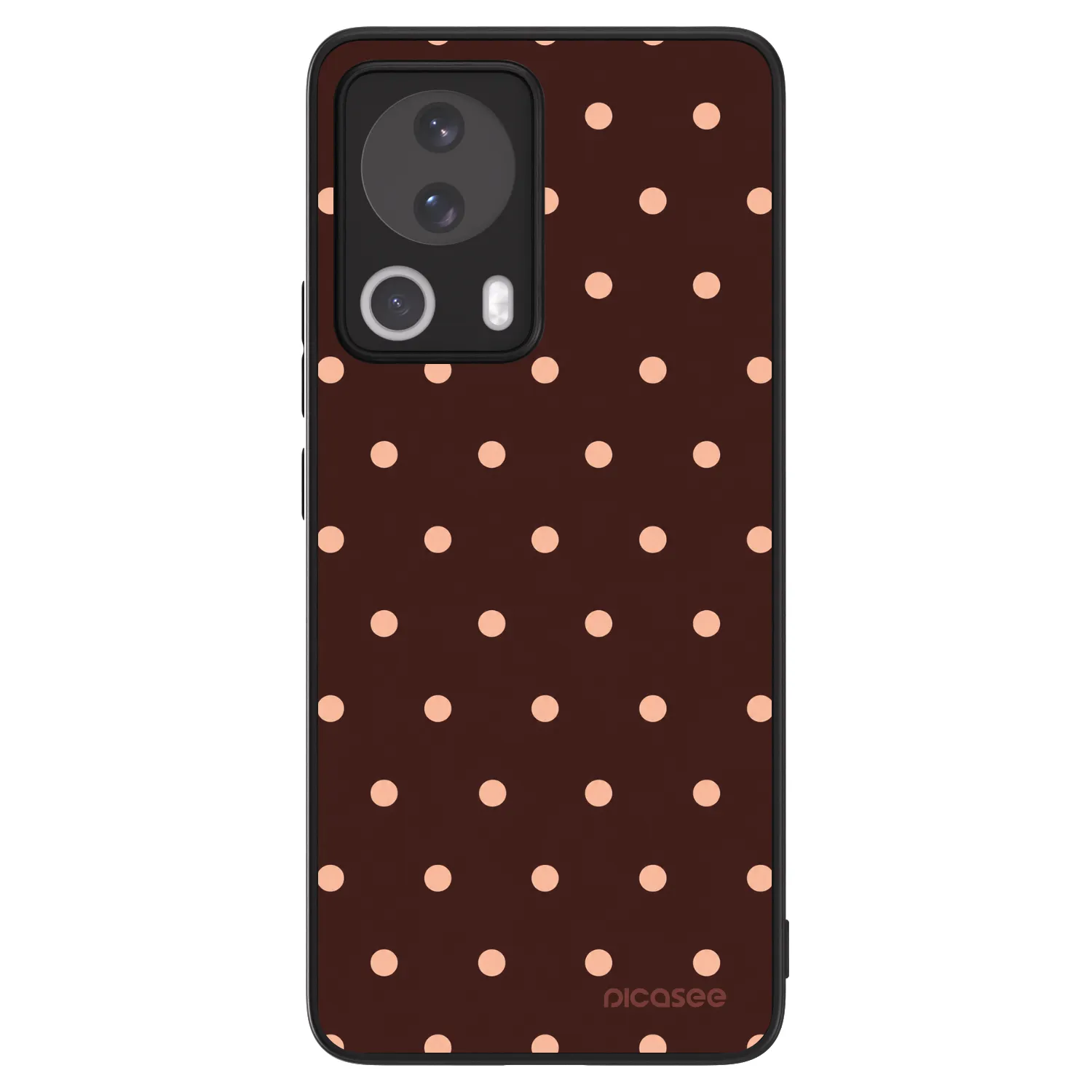 Picasee ULTIMATE CASE Xiaomi 13 Lite - készülékre - Peach Dots & Chocolate