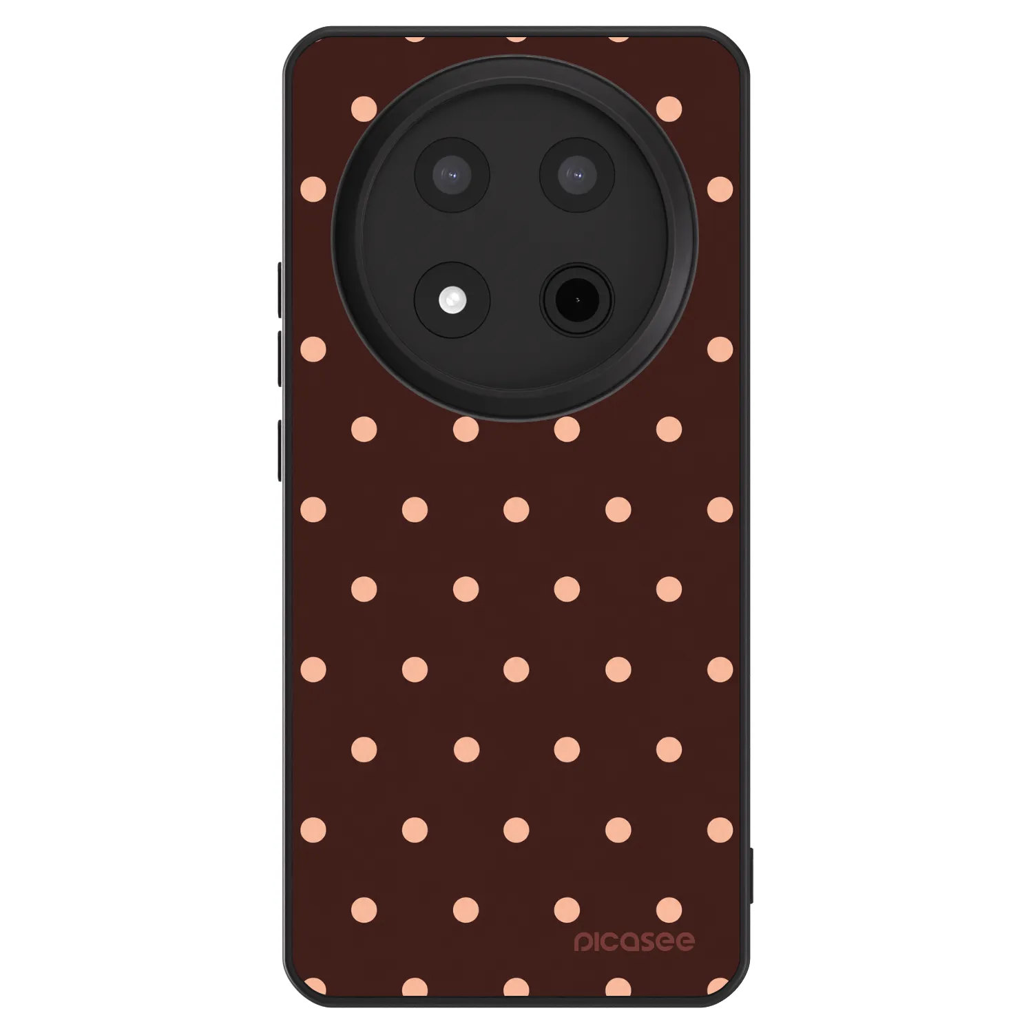 Picasee ULTIMATE CASE Honor Magic7 Lite 5G - készülékre - Peach Dots & Chocolate