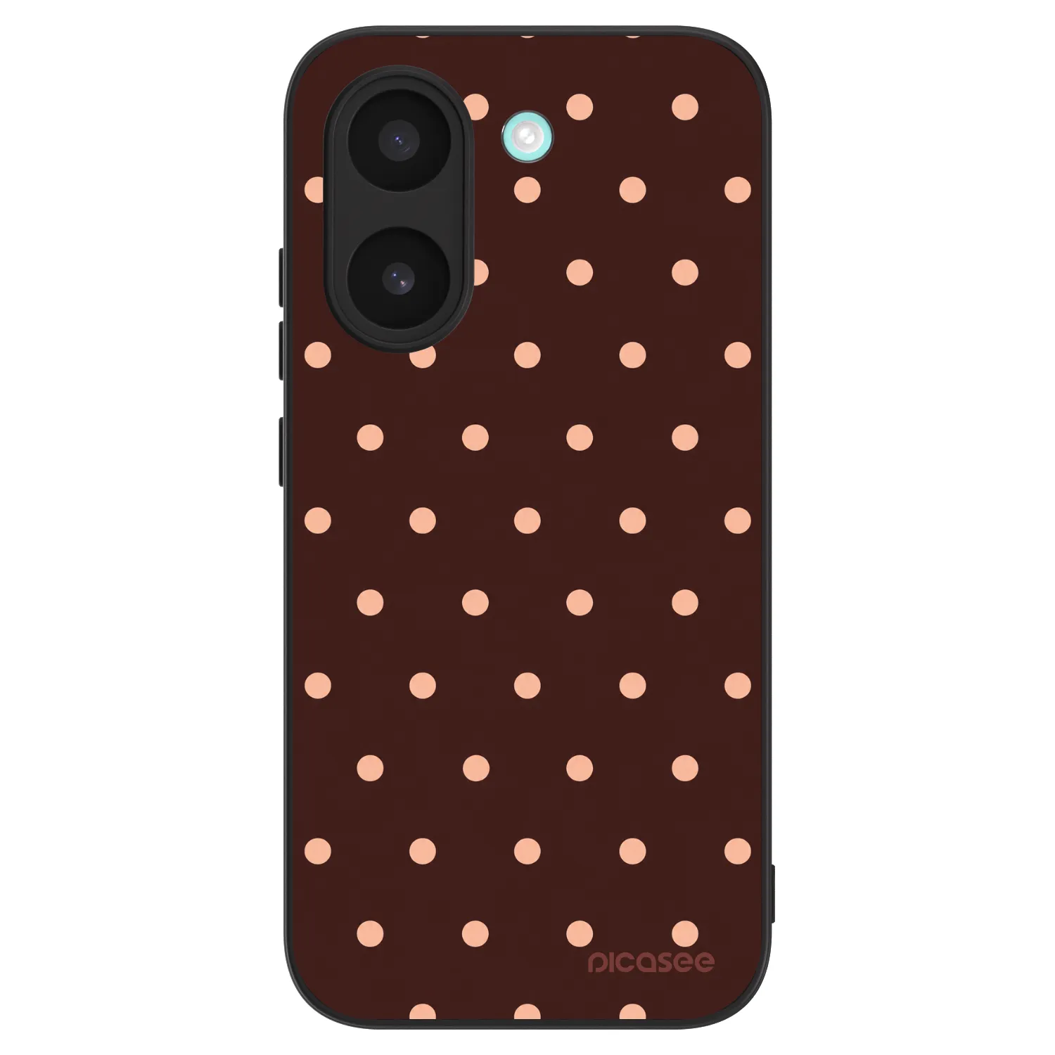 Picasee ULTIMATE CASE Xiaomi Poco X8 Pro - készülékre - Peach Dots & Chocolate