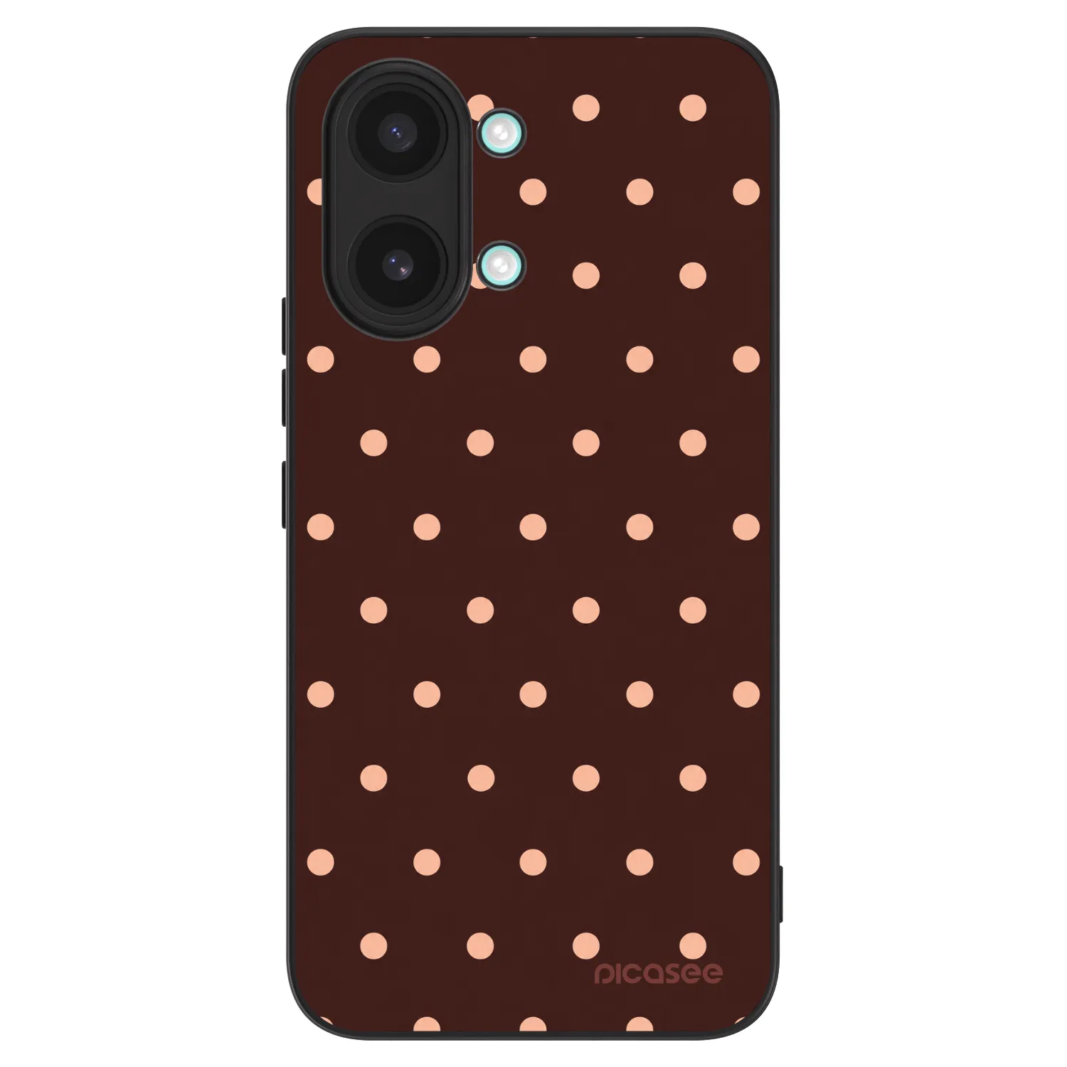 Picasee ULTIMATE CASE Xiaomi Poco X8 Pro Max - készülékre - Peach Dots & Chocolate
