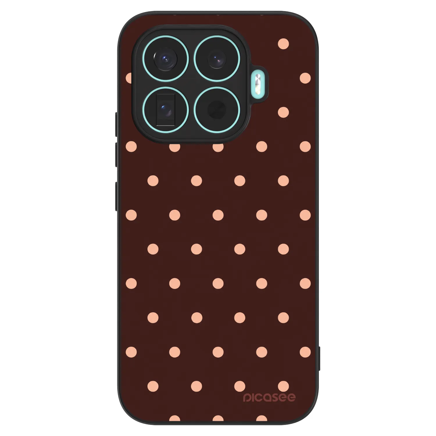 Picasee ULTIMATE CASE Xiaomi 17T - készülékre - Peach Dots & Chocolate