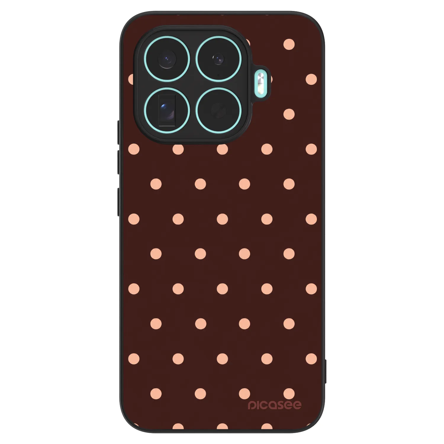 Picasee ULTIMATE CASE Xiaomi 17T Pro - készülékre - Peach Dots & Chocolate