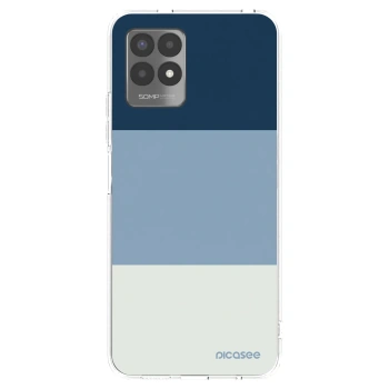 Picasee átlátszó szilikon tok az alábbi mobiltelefonokra Realme 8i - Coastal Blue
