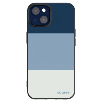 Picasee fekete szilikon tok az alábbi mobiltelefonokra Apple iPhone 14 - Coastal Blue