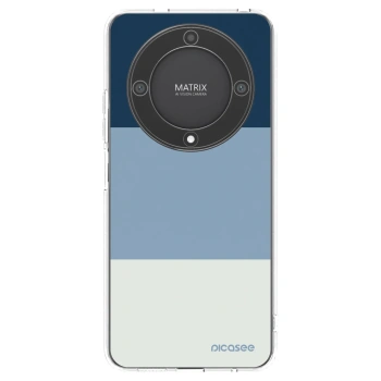 Picasee átlátszó szilikon tok az alábbi mobiltelefonokra Honor Magic5 Lite 5G - Coastal Blue