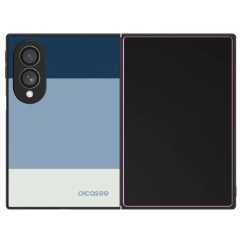 Szilikon tok erre a típusra Samsung Galaxy Z Fold8 5G - Coastal Blue