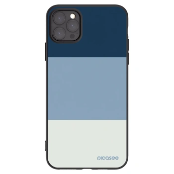 Picasee fekete szilikon tok az alábbi mobiltelefonokra Apple iPhone 11 Pro Max - Coastal Blue