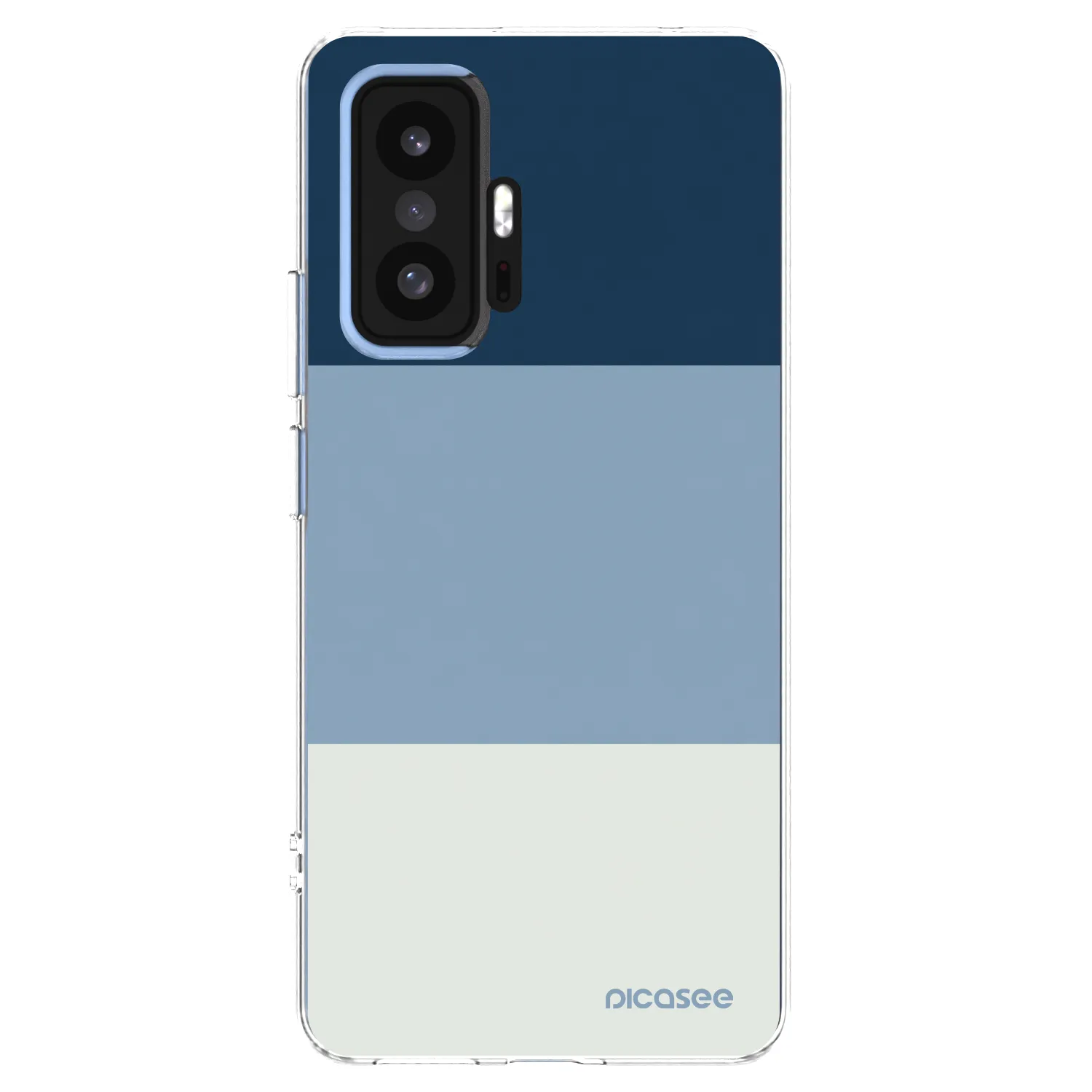 Picasee átlátszó szilikon tok az alábbi mobiltelefonokra Xiaomi 11T Pro - Coastal Blue