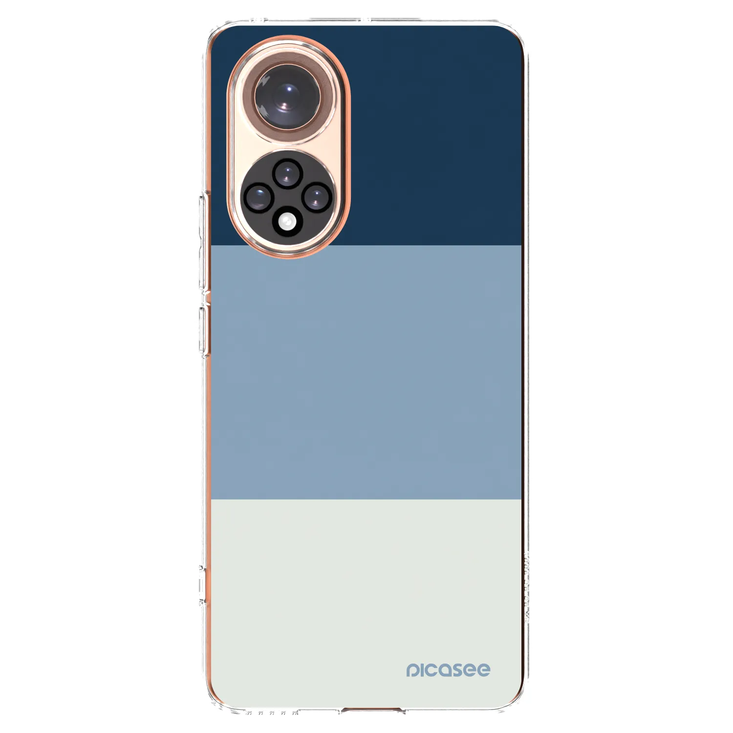 Picasee átlátszó szilikon tok az alábbi mobiltelefonokra Huawei Nova 9 - Coastal Blue