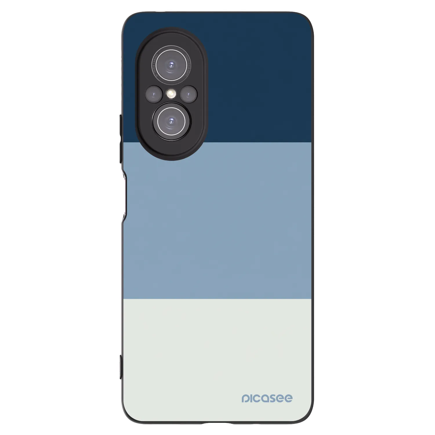 Picasee fekete szilikon tok az alábbi mobiltelefonokra Huawei Nova 9 SE - Coastal Blue