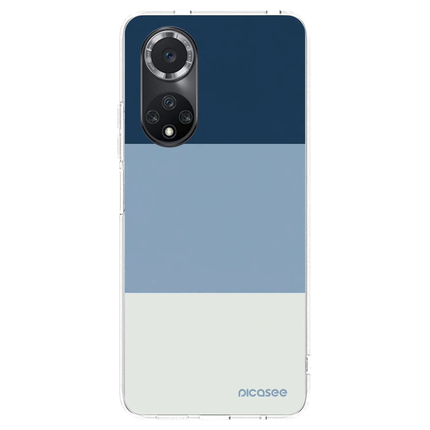 Picasee átlátszó szilikon tok az alábbi mobiltelefonokra Huawei Nova 9 SE - Coastal Blue