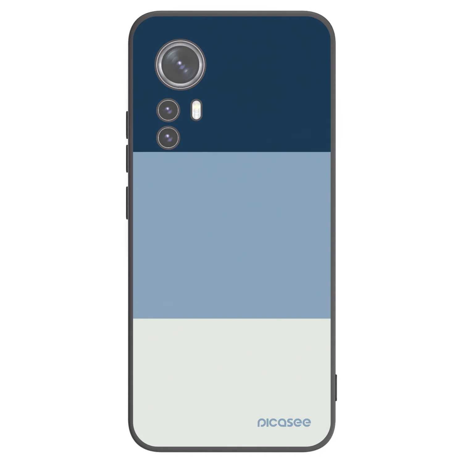 Picasee fekete szilikon tok az alábbi mobiltelefonokra Xiaomi 12 - Coastal Blue