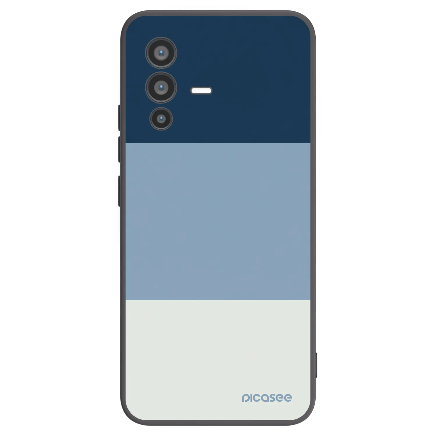 Picasee fekete szilikon tok az alábbi mobiltelefonokra Vivo V23 5G - Coastal Blue