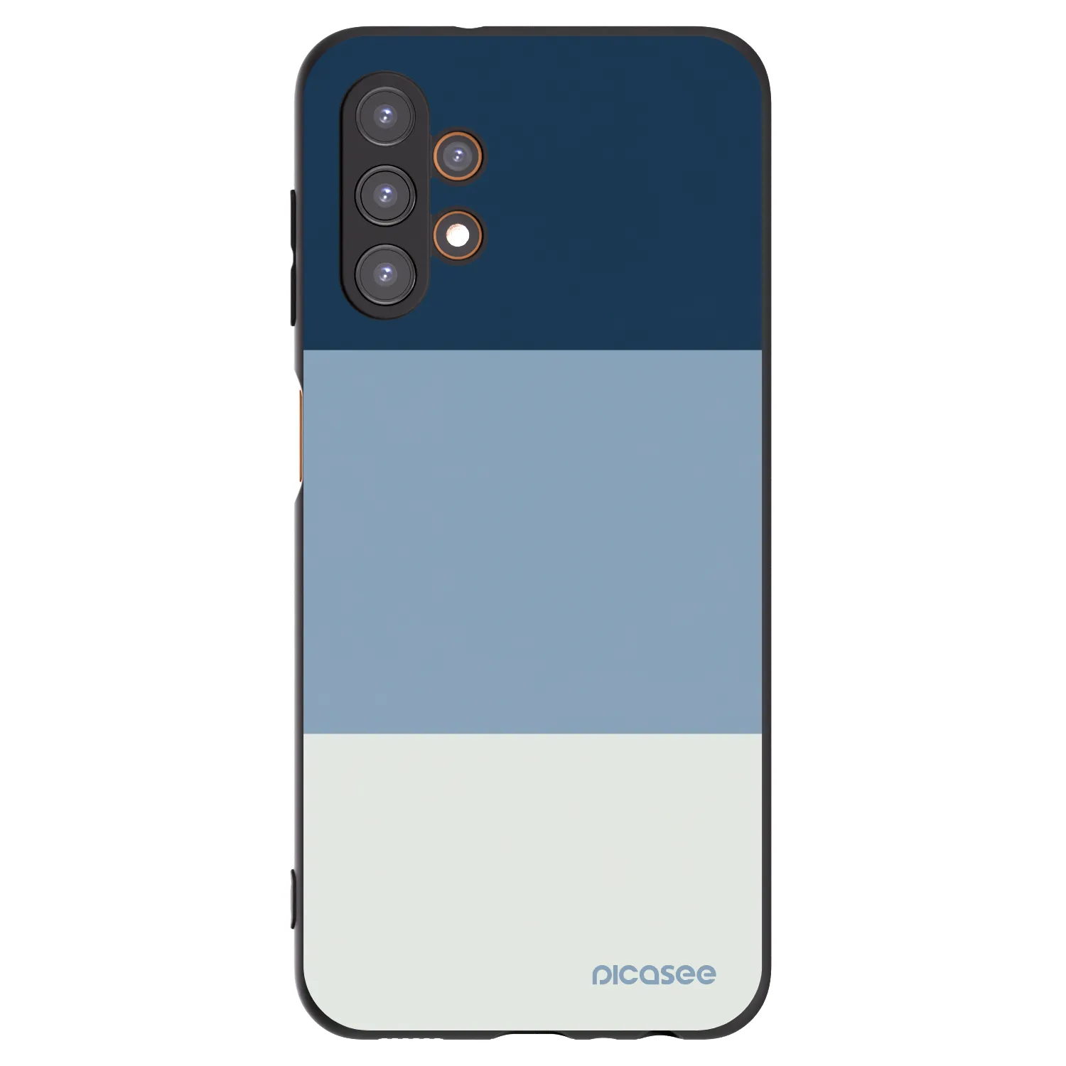 Picasee fekete szilikon tok az alábbi mobiltelefonokra Samsung Galaxy A13 4G A135 - Coastal Blue