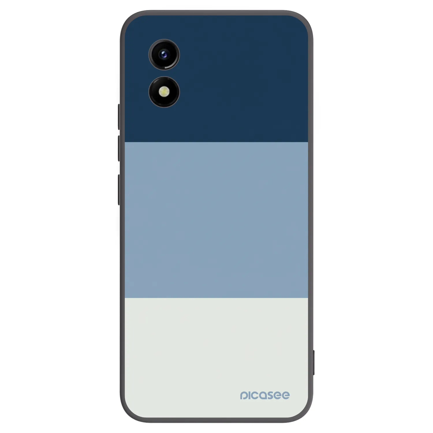 Picasee fekete szilikon tok az alábbi mobiltelefonokra Vivo Y01 - Coastal Blue