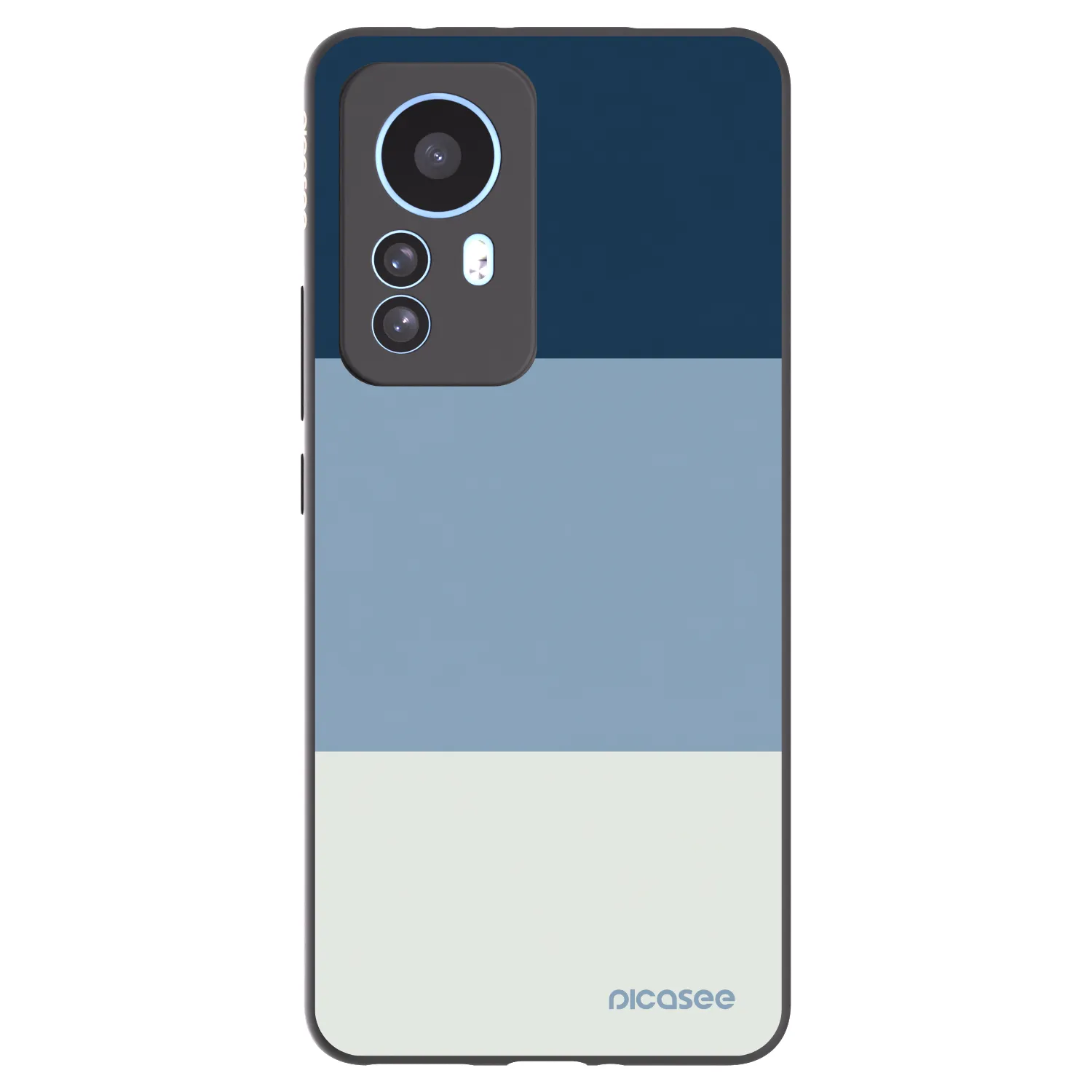 Picasee fekete szilikon tok az alábbi mobiltelefonokra Xiaomi 12T Pro - Coastal Blue