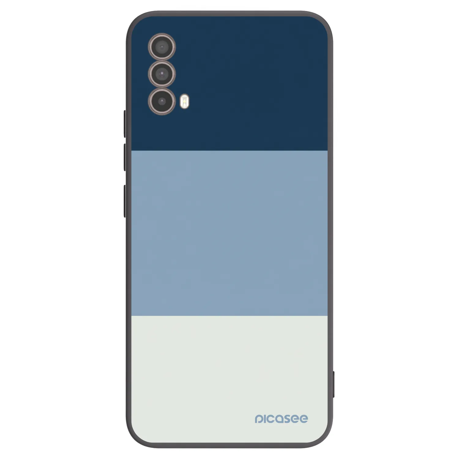 Picasee fekete szilikon tok az alábbi mobiltelefonokra Motorola Moto E40 - Coastal Blue