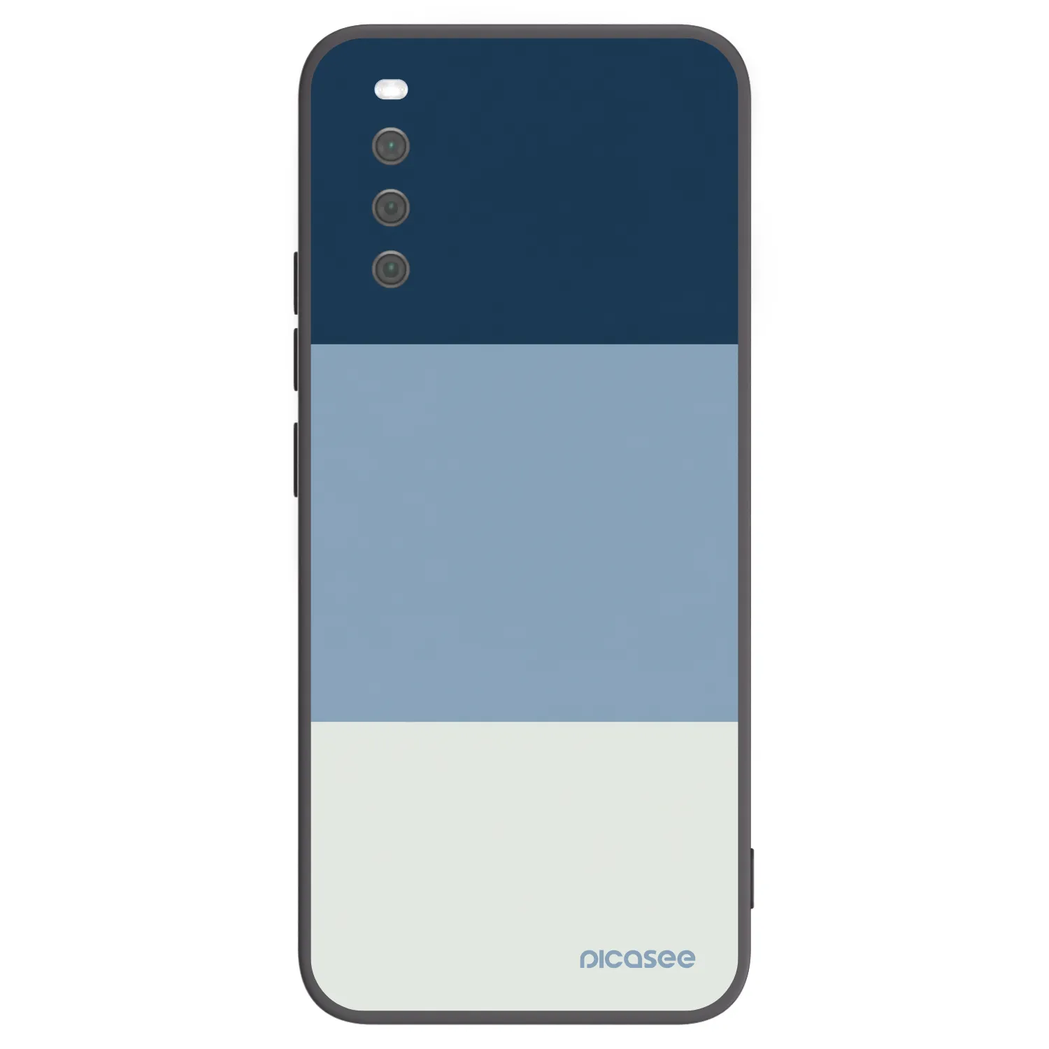 Picasee fekete szilikon tok az alábbi mobiltelefonokra Sony Xperia 10 III - Coastal Blue