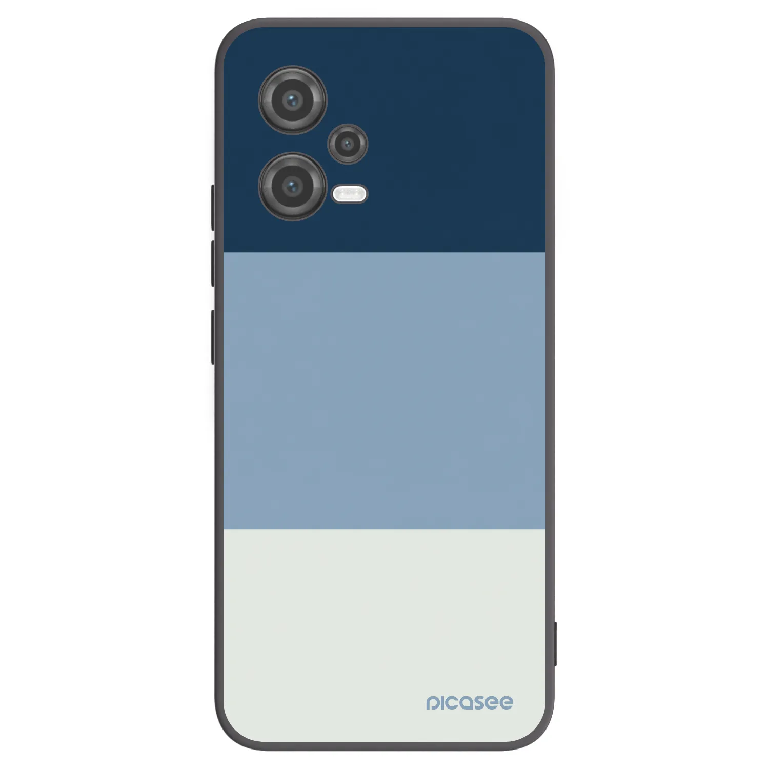 Picasee fekete szilikon tok az alábbi mobiltelefonokra Xiaomi Poco X5 - Coastal Blue
