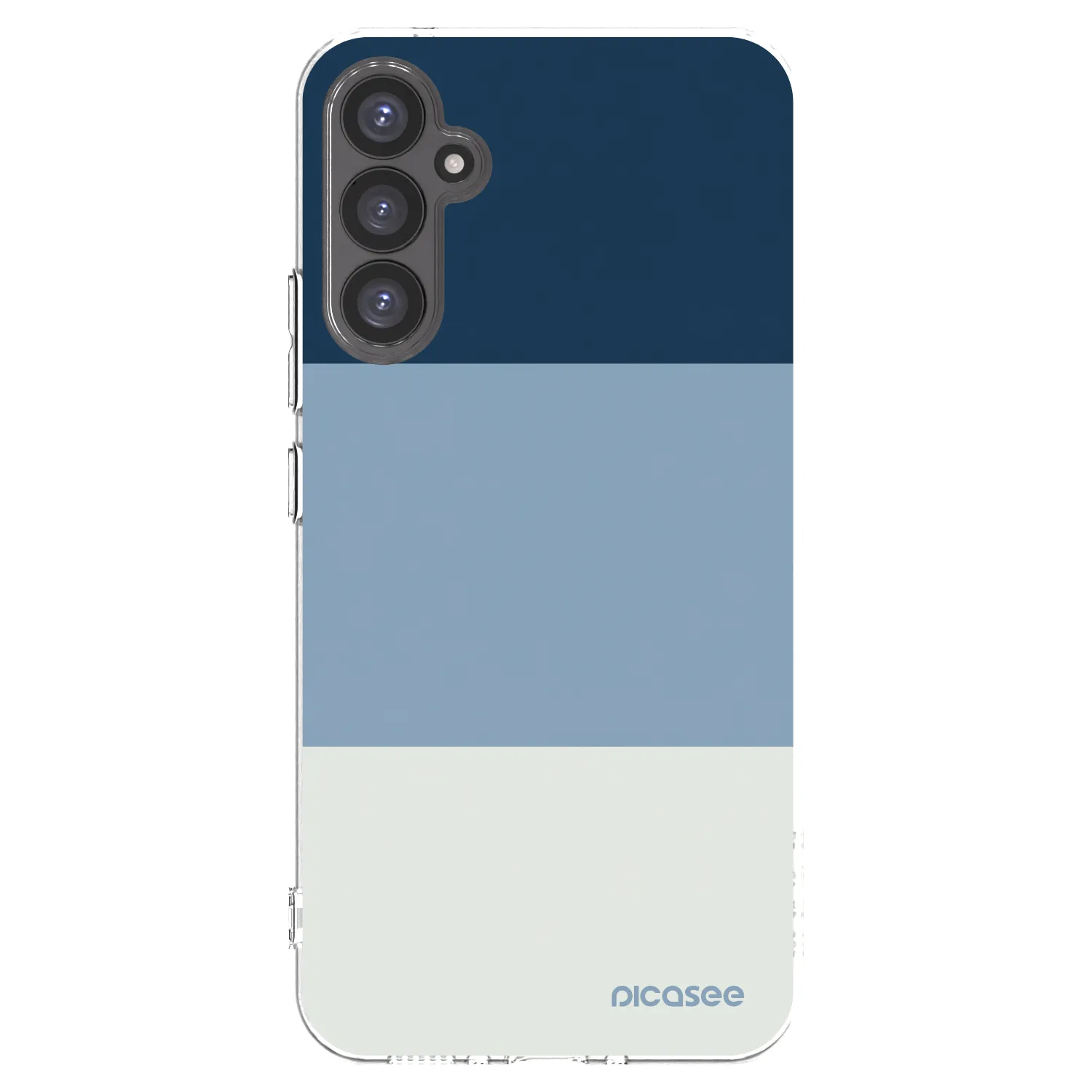 Picasee átlátszó szilikon tok az alábbi mobiltelefonokra Samsung Galaxy A34 5G A346B - Coastal Blue