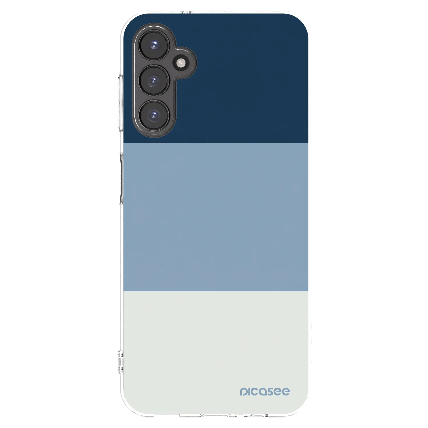 Picasee átlátszó szilikon tok az alábbi mobiltelefonokra Samsung Galaxy A14 4G A145R - Coastal Blue