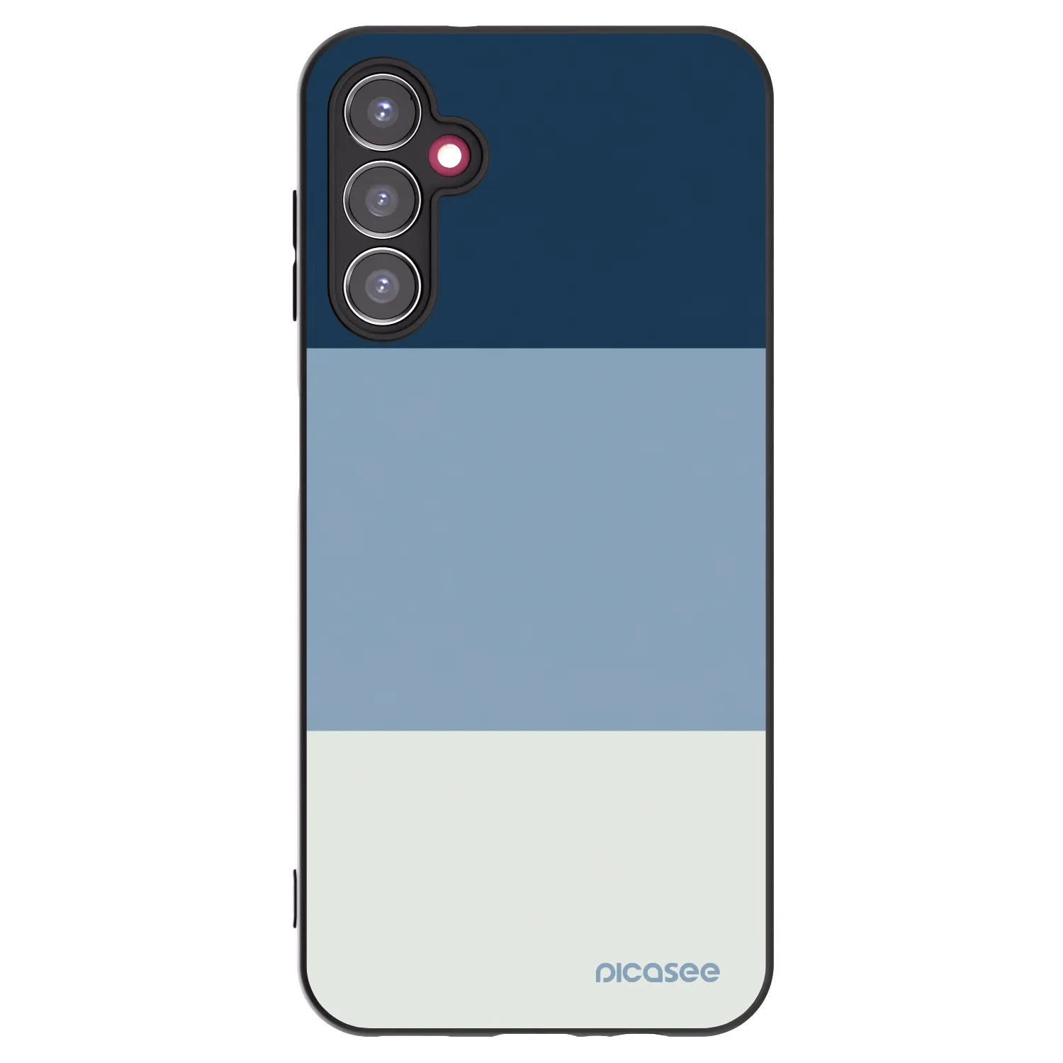 Picasee fekete szilikon tok az alábbi mobiltelefonokra Samsung Galaxy A14 5G A146P - Coastal Blue
